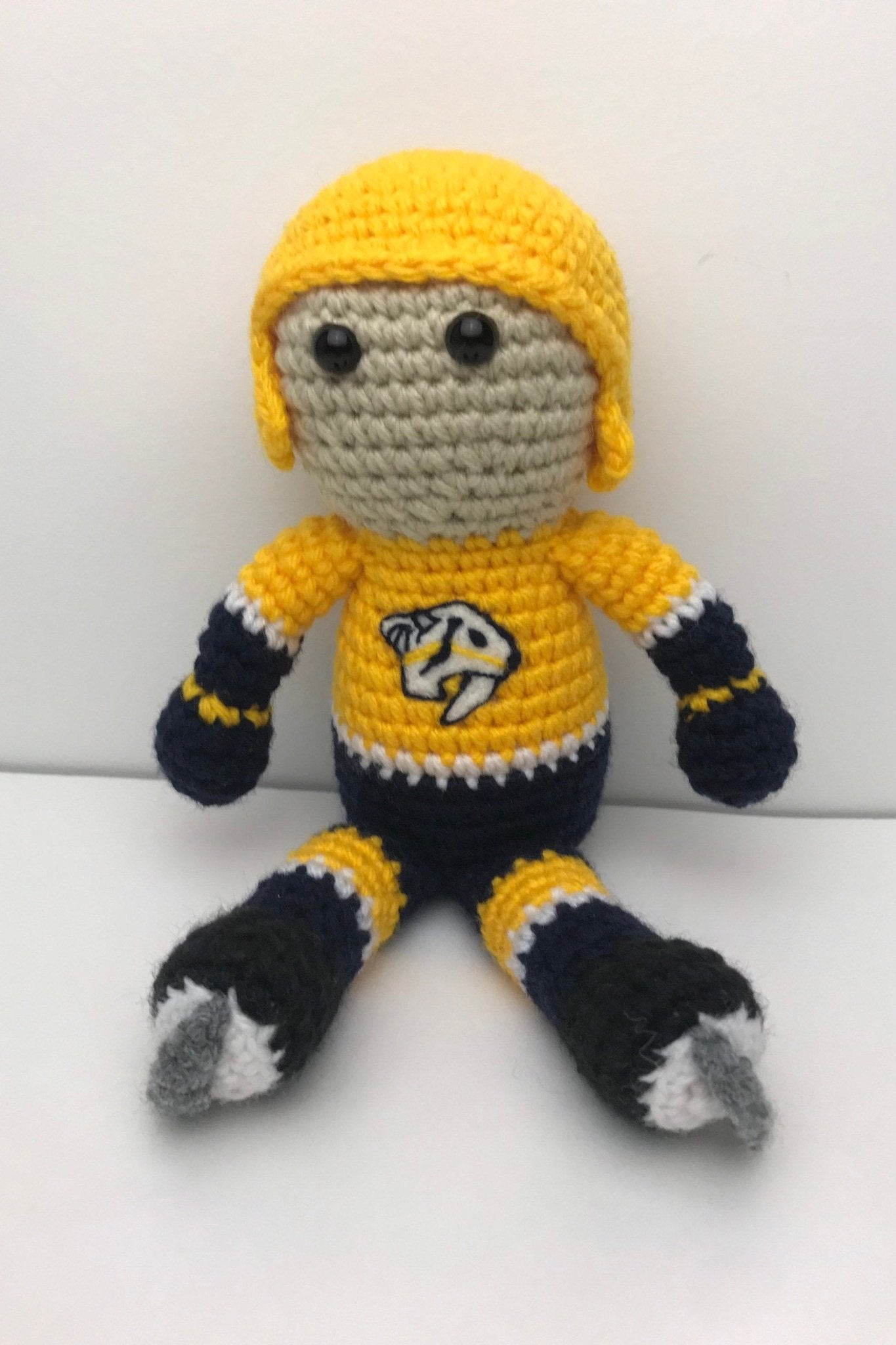 Nashville Predators NHL Crochet Hockey Doll - KaBon Creations