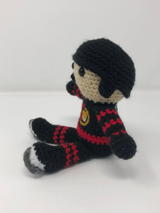 Ottawa Senators NHL Crochet Hockey Doll - KaBon Creations