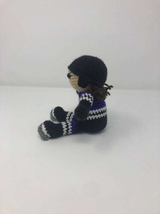PWHL Minnesota Crochet Hockey Doll - KaBon Creations