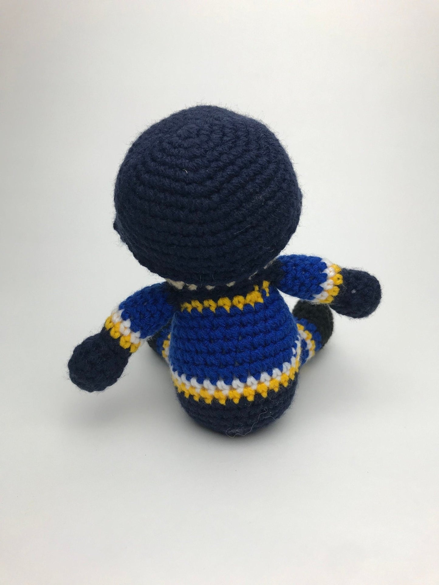 St Louis Blues NHL Crochet Hockey Doll - KaBon Creations