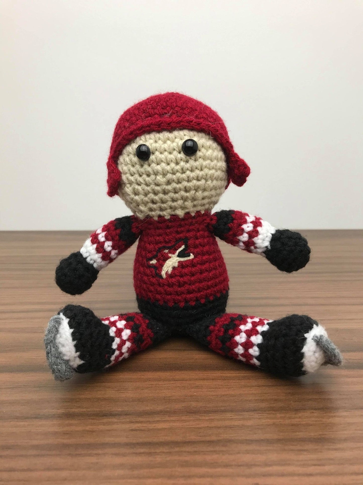 Arizona Coyotes NHL Crochet Hockey Doll - KaBon Creations