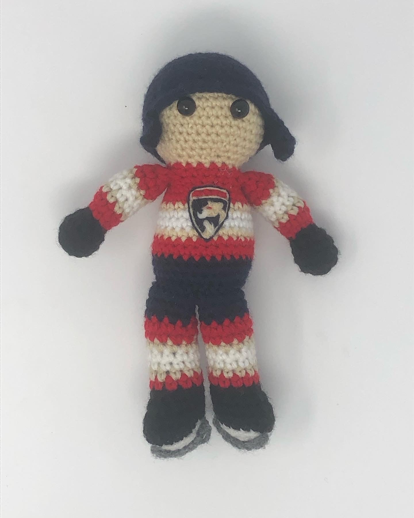 Florida Panthers NHL Crochet Hockey Doll - KaBon Creations