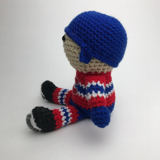 Montreal Canadiens NHL Crochet Hockey Doll - KaBon Creations