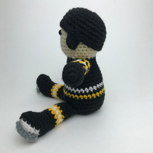 Pittsburgh Penguins NHL Crochet Hockey Doll - KaBon Creations