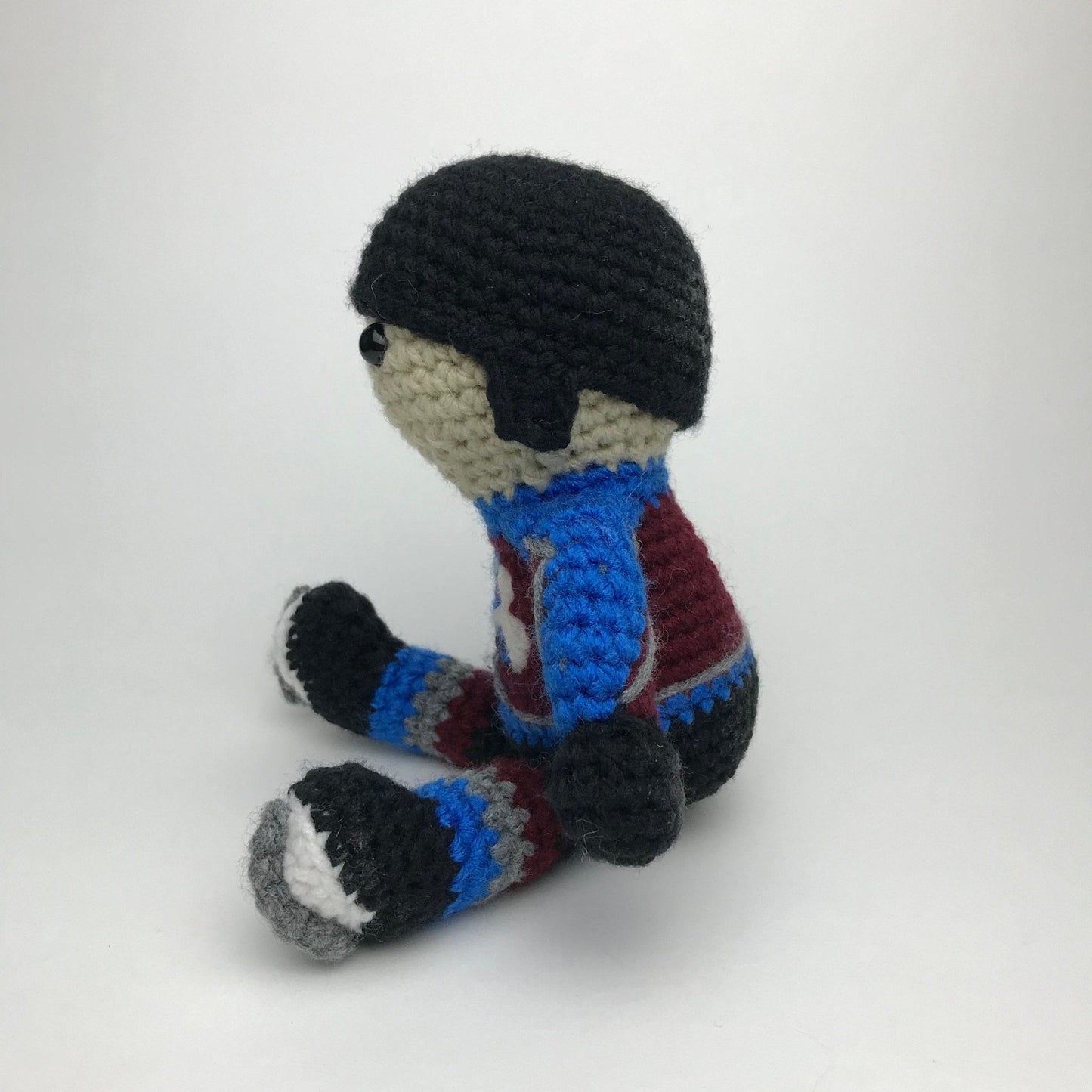 Colorado Avalanche NHL Crochet Hockey Doll - KaBon Creations