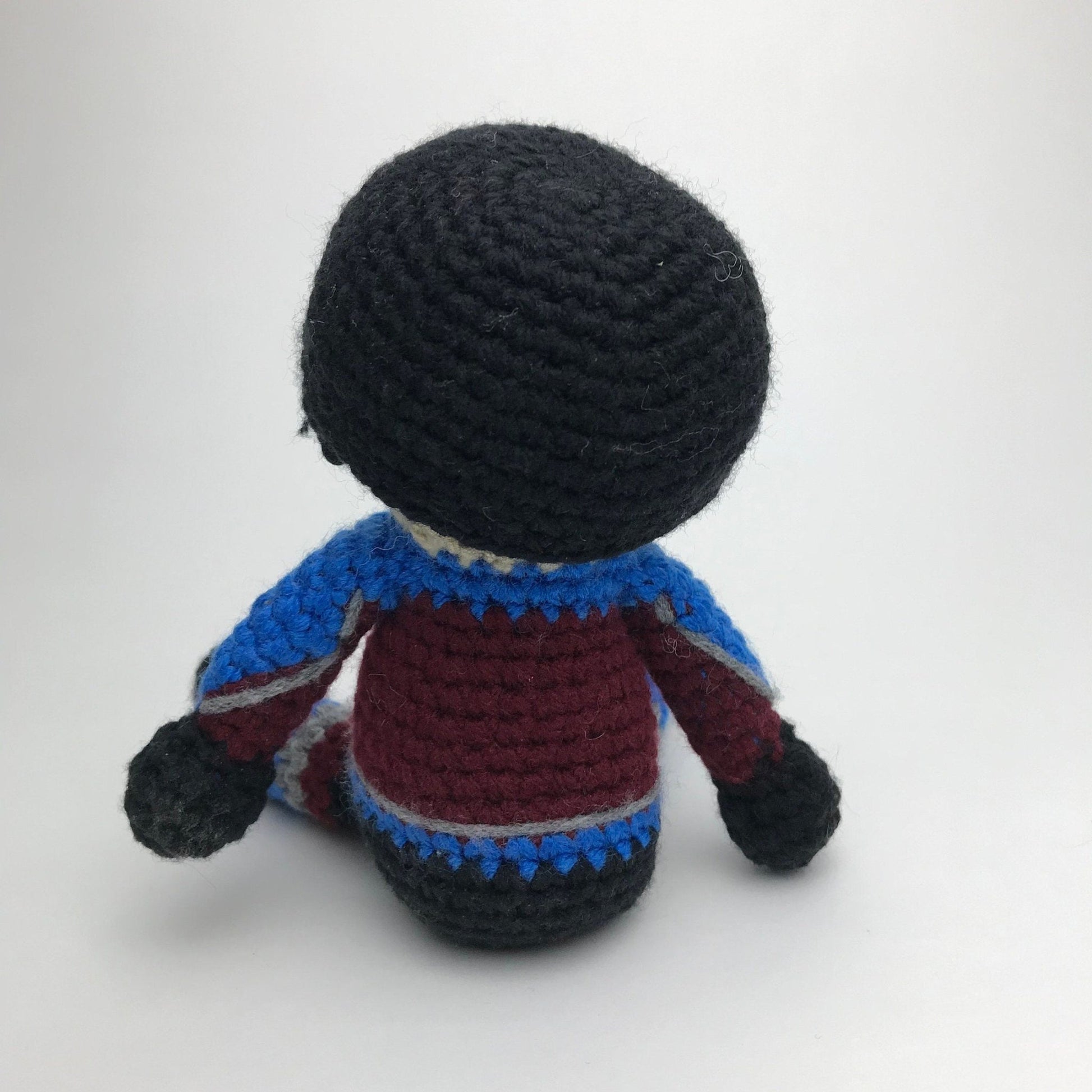Colorado Avalanche NHL Crochet Hockey Doll - KaBon Creations