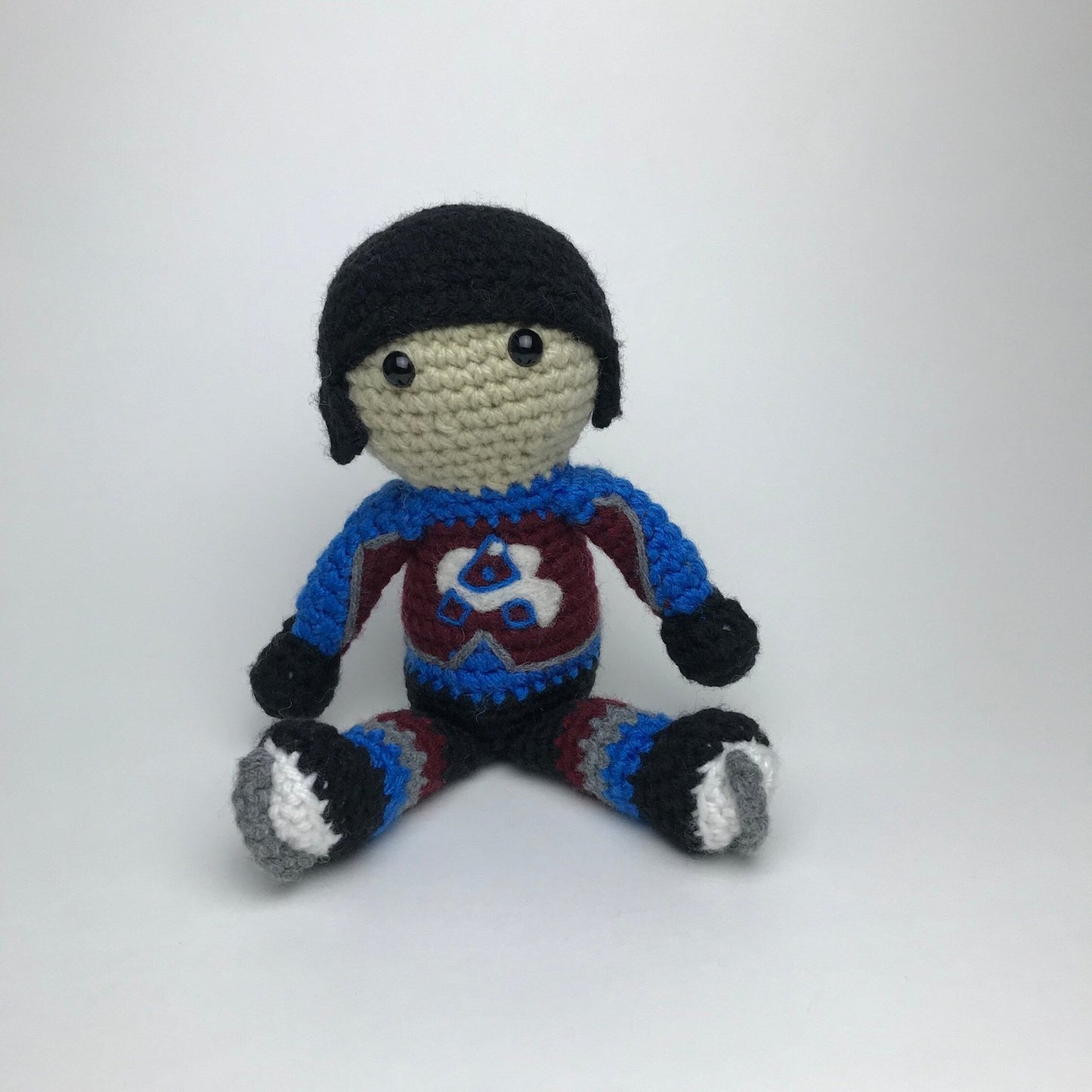 Colorado Avalanche NHL Crochet Hockey Doll - KaBon Creations